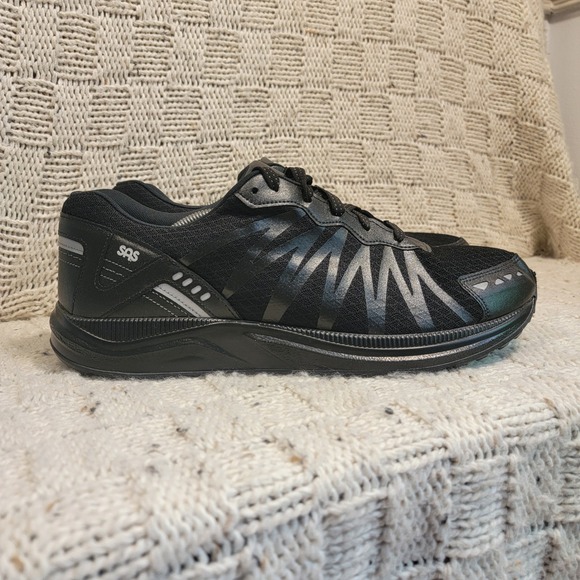 SAS Mission One Running Shoes Comfort Lightweight Athletic Black Mens Size 12 4E - Picture 1 of 9
